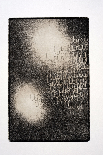 Lucid, etching