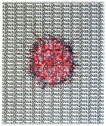Beyond Words, stitched textile